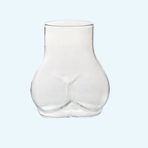 "Butt" Trinkglas